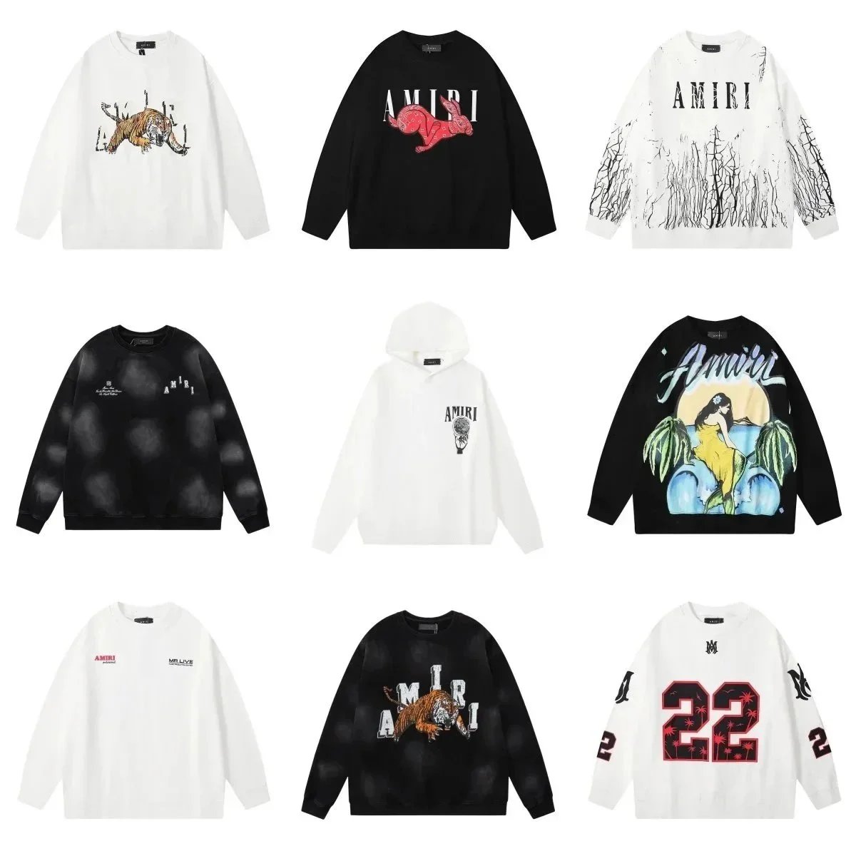 AMIRI Graphic Sweatshirts and Hoodies for Men