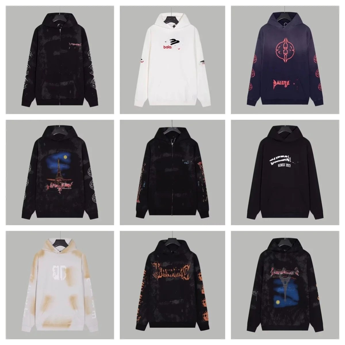 Balenciaga Hoodies for Men and Women - Streetwear Fashion