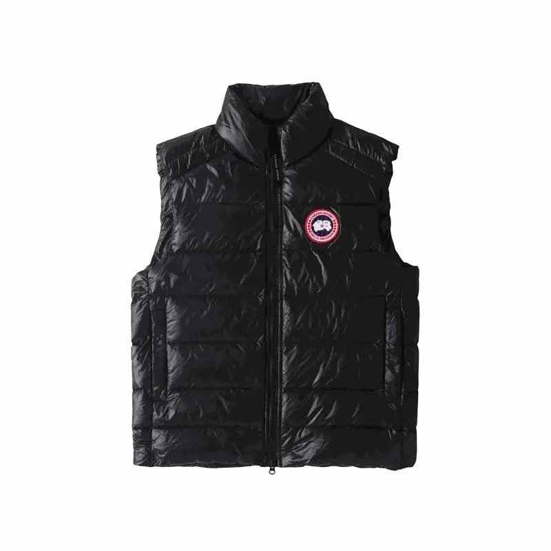 Canada Goose Black Down Vest Men's Winter Warm Puffer