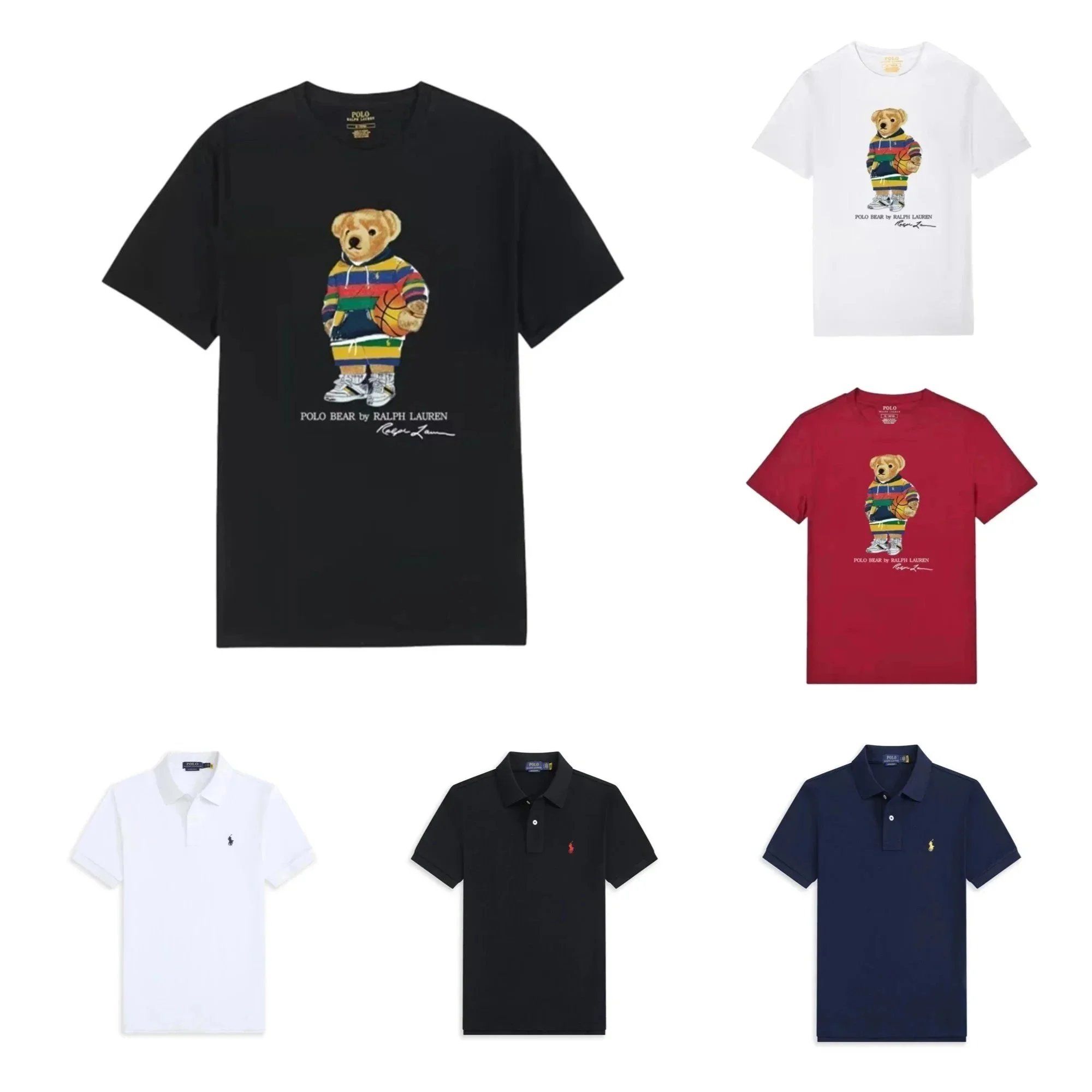 Polo Bear T-Shirt by Ralph Lauren - Classic Cotton Tee with Iconic Bear Graphic