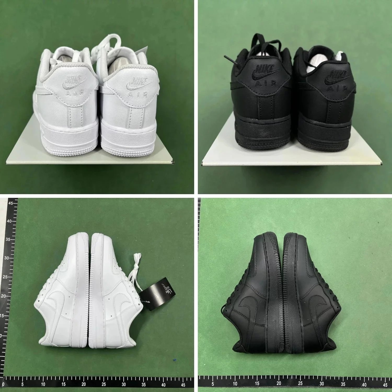 Nike Air Force 1 Low White and Black Sneakers