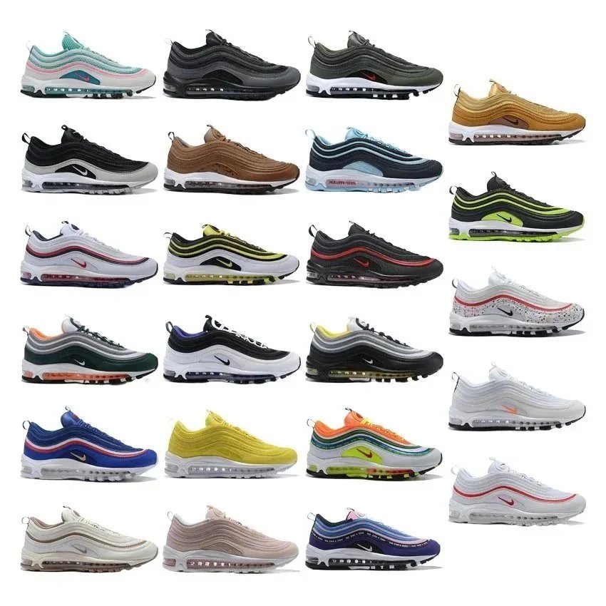 Nike Air Max 97 Sneakers Men Women Running Shoes Fashion Sport Trainers