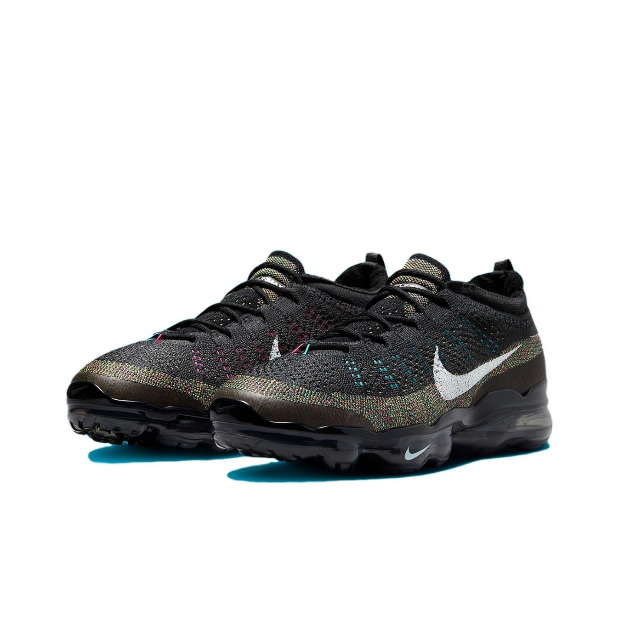Nike Air VaporMax 2019 Flyknit Running Shoes Black White
