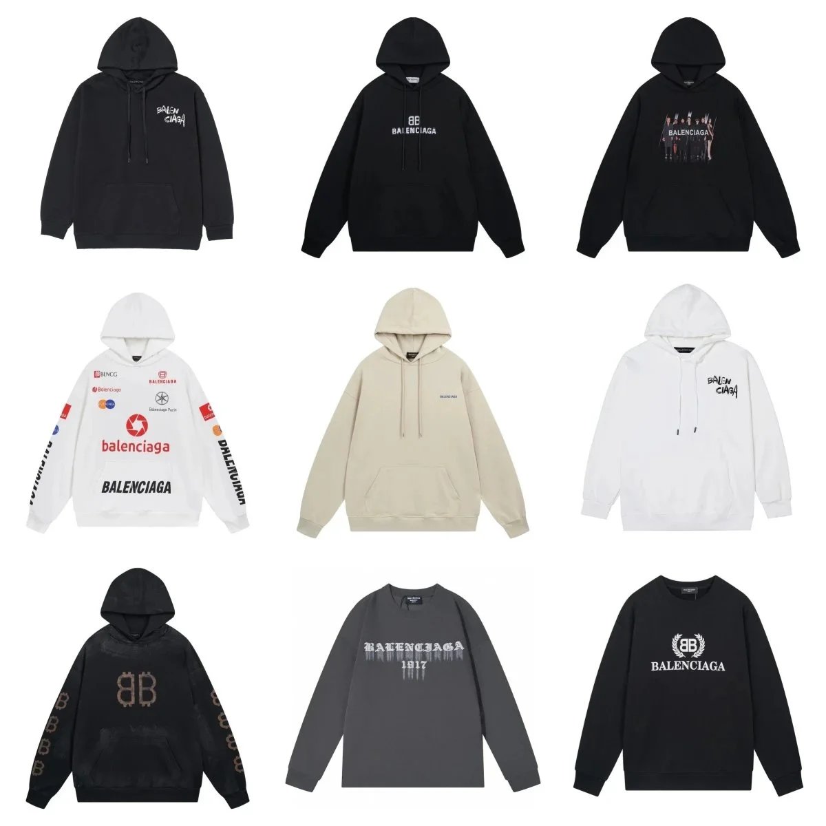 Balenciaga Hoodies & Sweatshirts for Men and Women