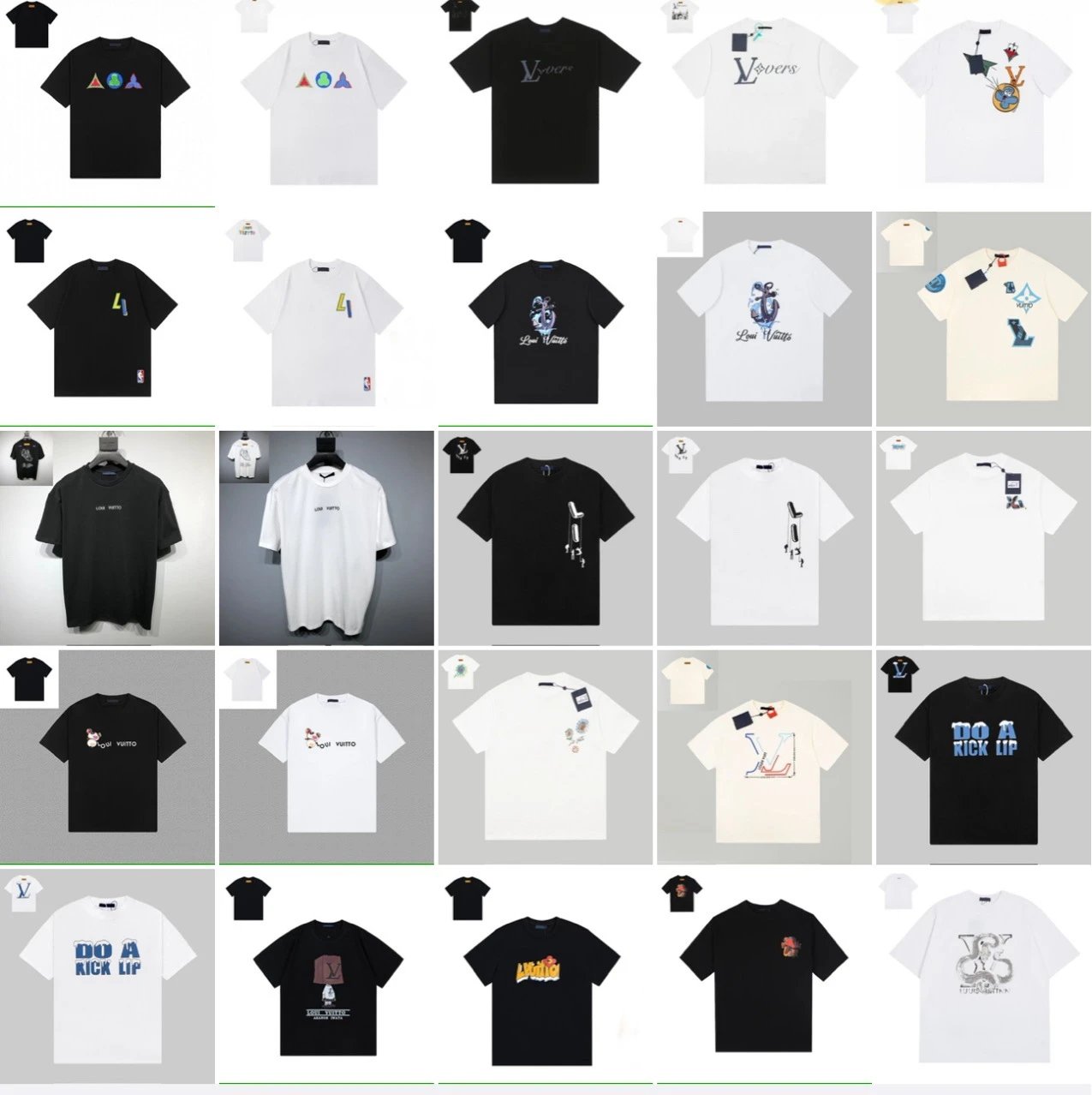 Louis Vuitton T-Shirts Collection - Premium Fashion Tees