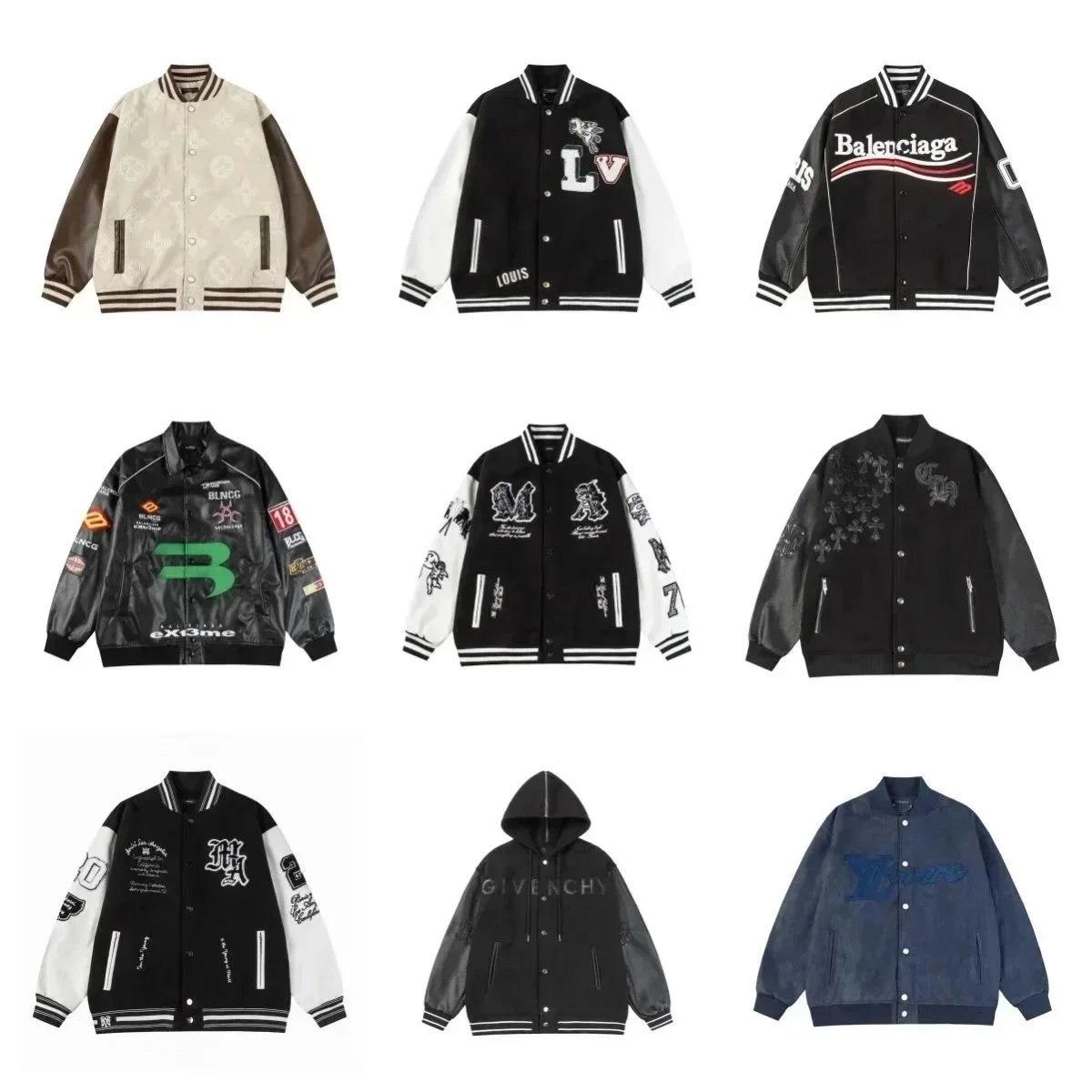 Luxury Designer Varsity Jackets for Men and Women