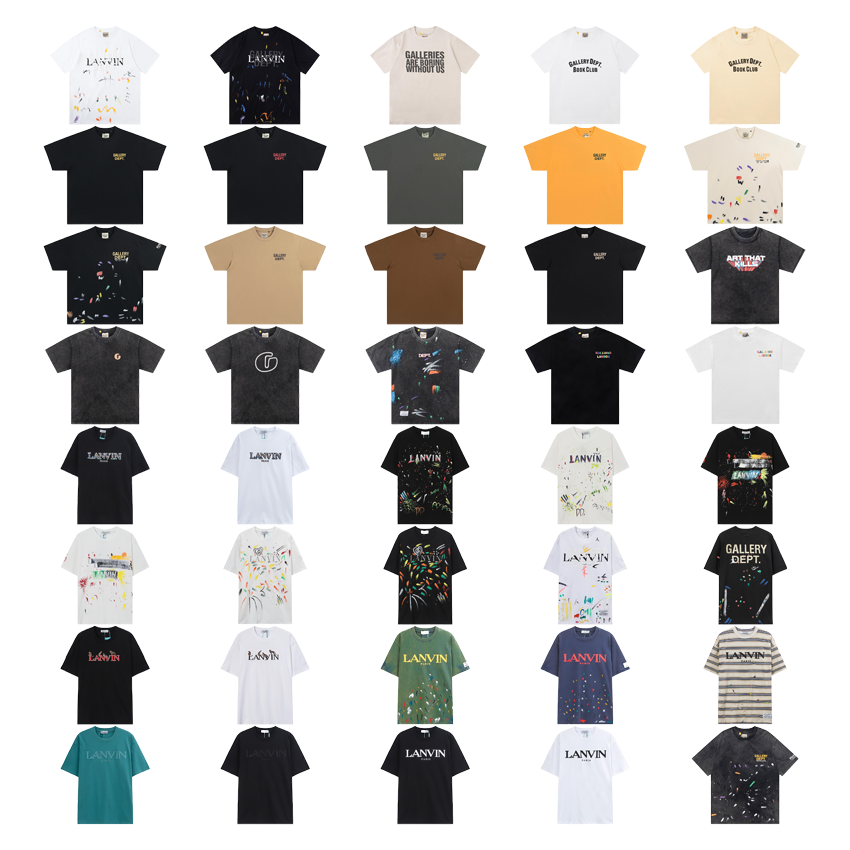 LANVIN x GALLERY DEPT. Collaborative T-Shirts Collection