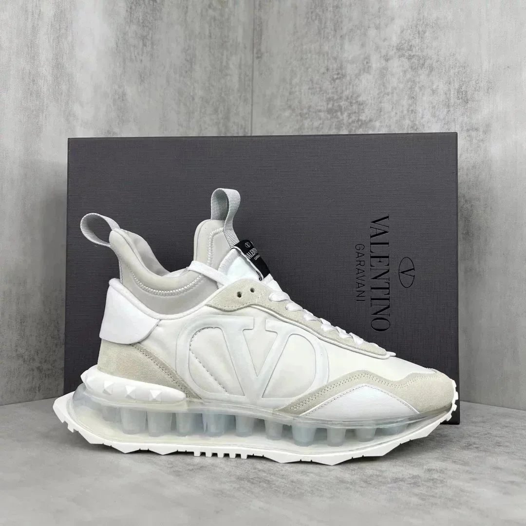 Valentino Garavani VLOGO Sneakers White Leather Men's Shoes