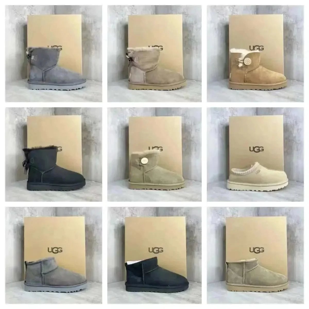UGG Classic Mini Boots Women's Warm Winter Snow Boots