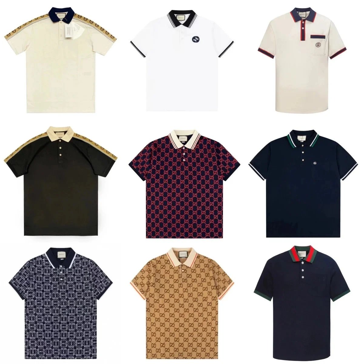 Gucci Men's Polo Shirts Collection - Premium Fashion & Style