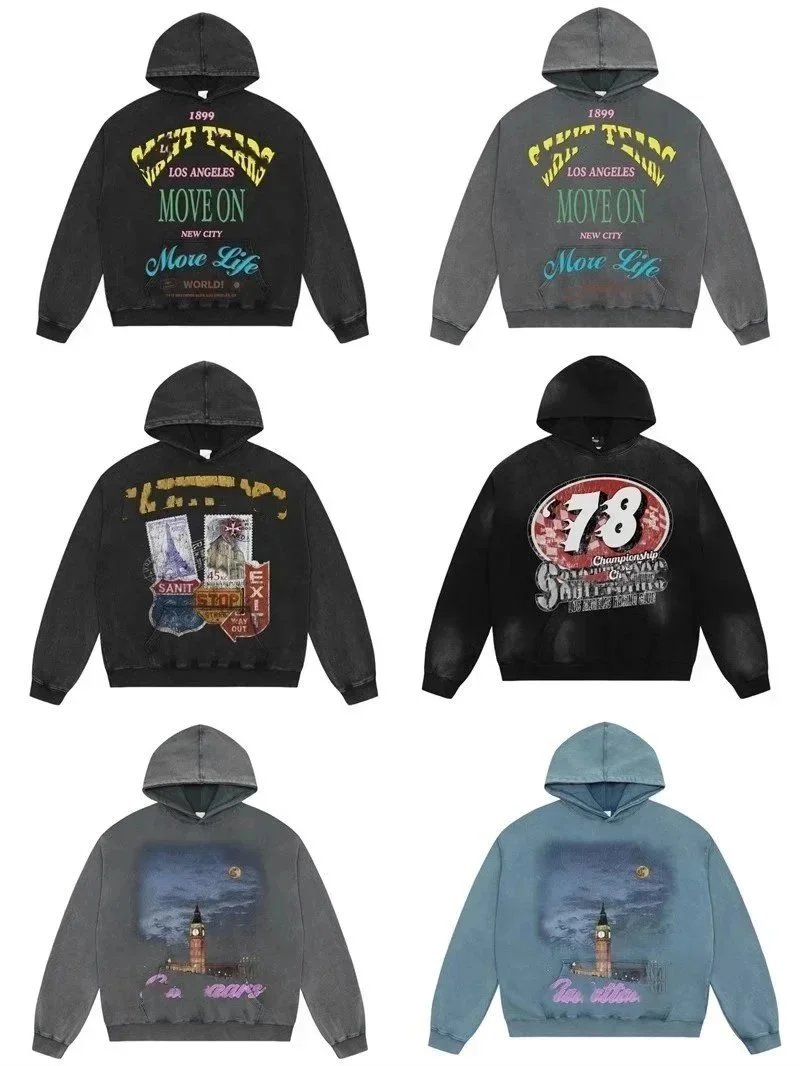 Night Tears Hoodie 1899 Los Angeles Move On More Life Sweatshirt