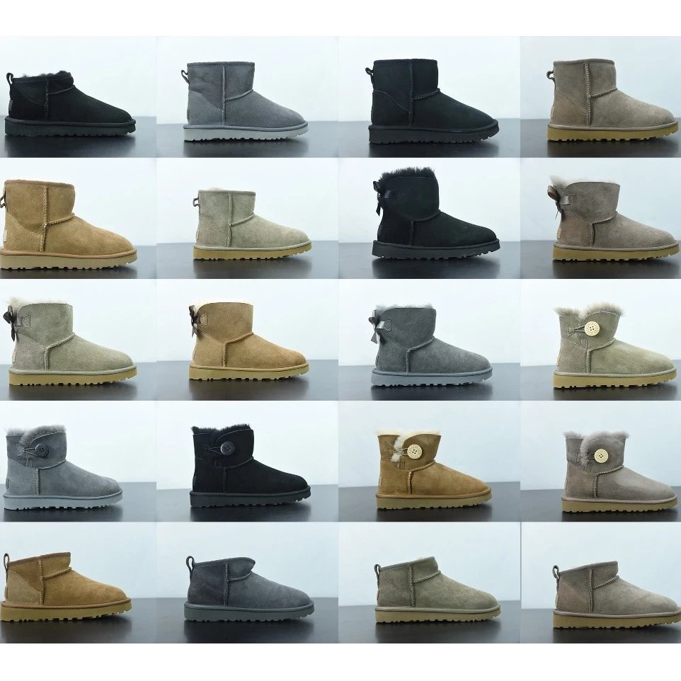 UGG Mini Boots Women's Classic Short Sheepskin Winter Snow Boots