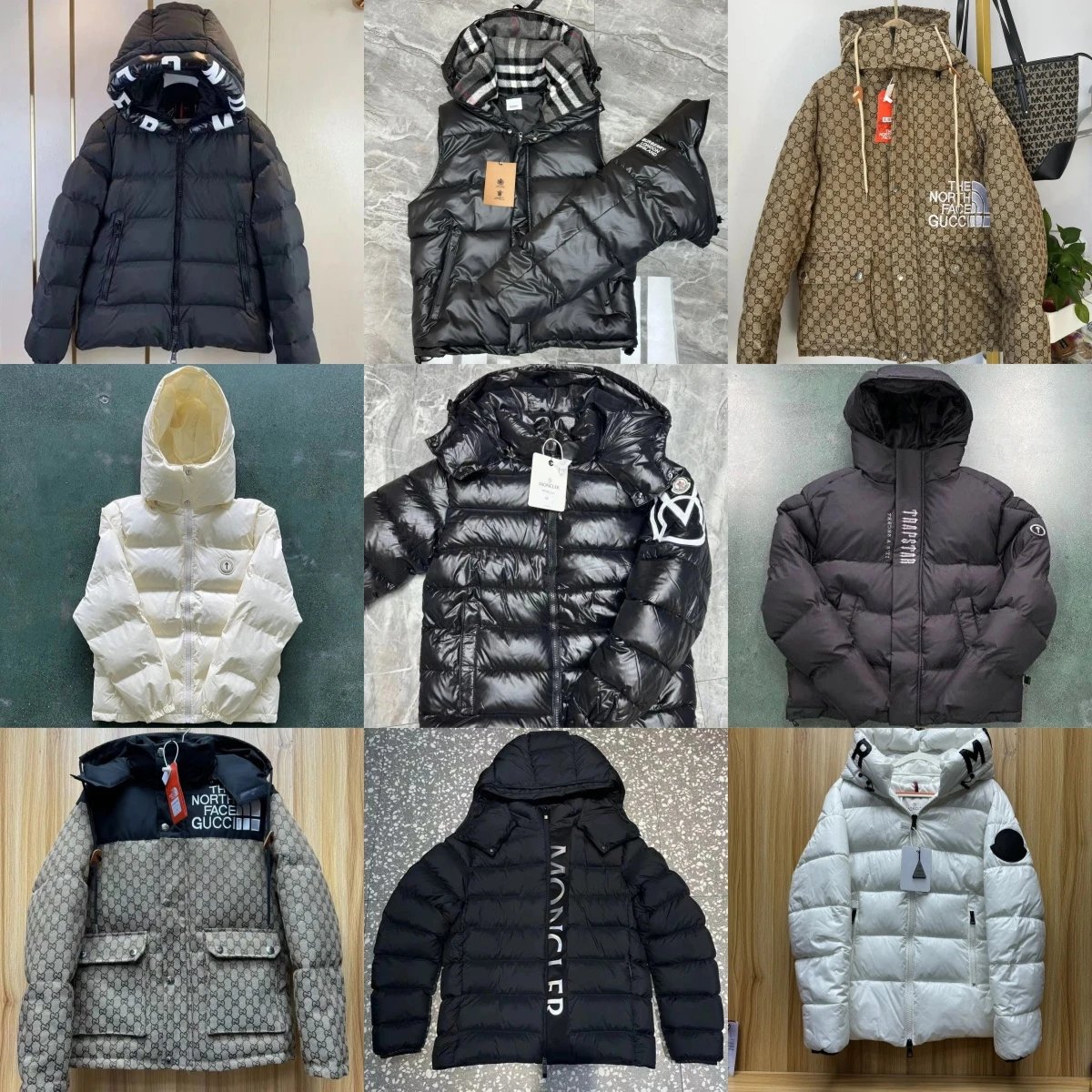 Moncler Down Jacket Winter Warm Hooded Coat for Men and Women