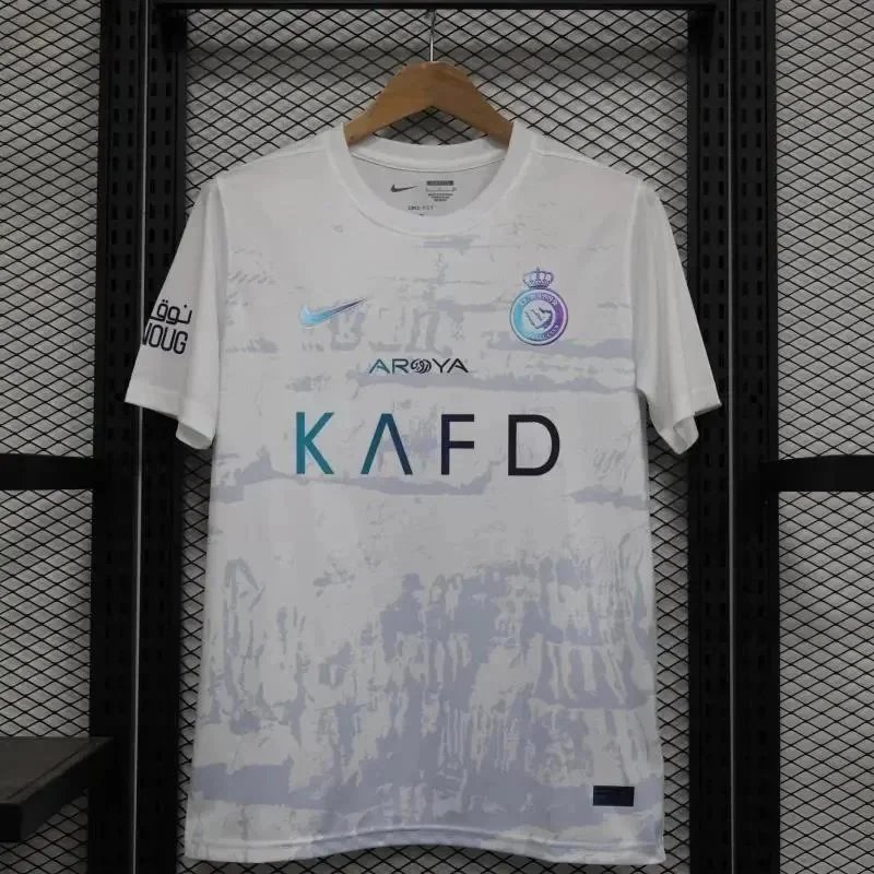 Al Hilal Saudi FC 2023-2024 Away Jersey Nike White