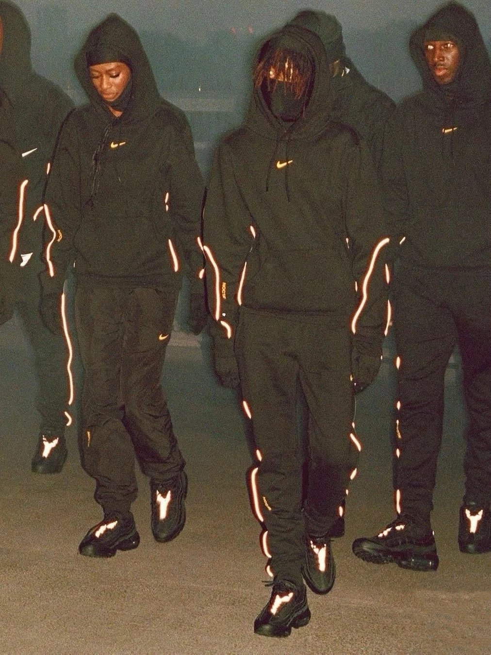 Nike Reflective Track Suit Set for Men and Women