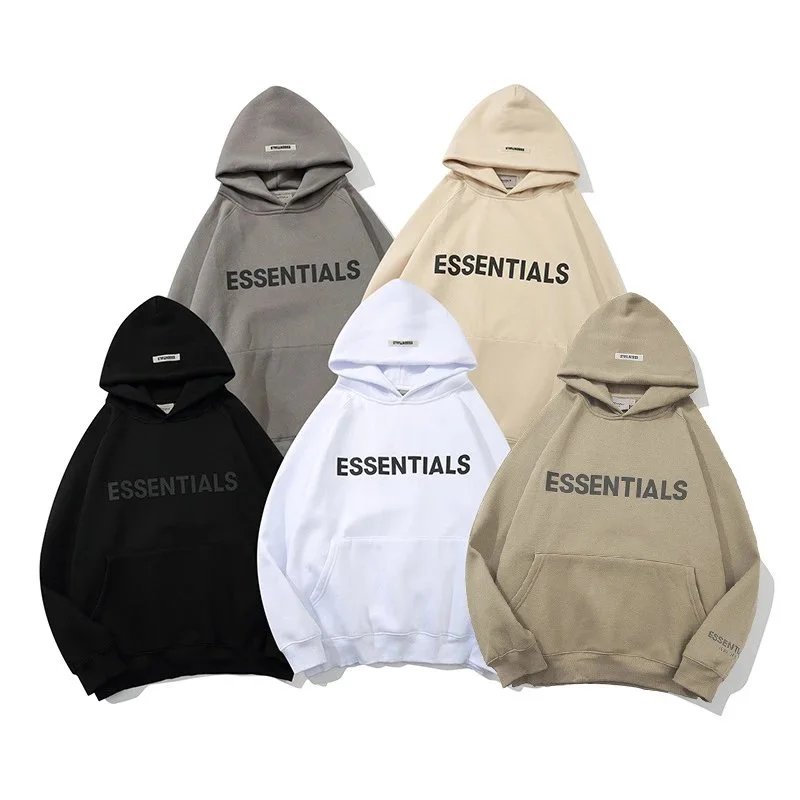 Essentials Hoodie Sweatshirt Unisex Oversized Logo Pullover