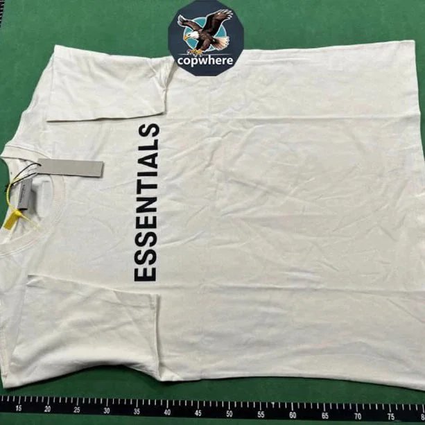 Essentials White T-Shirt Basic Cotton Tee for Men and Women