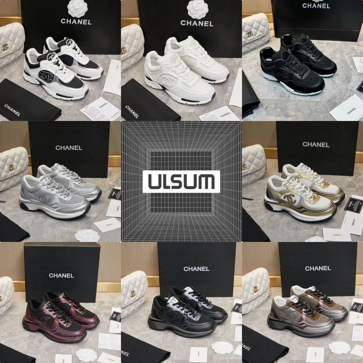 CHANEL Sneakers Fashion Chunky Trainers for Women