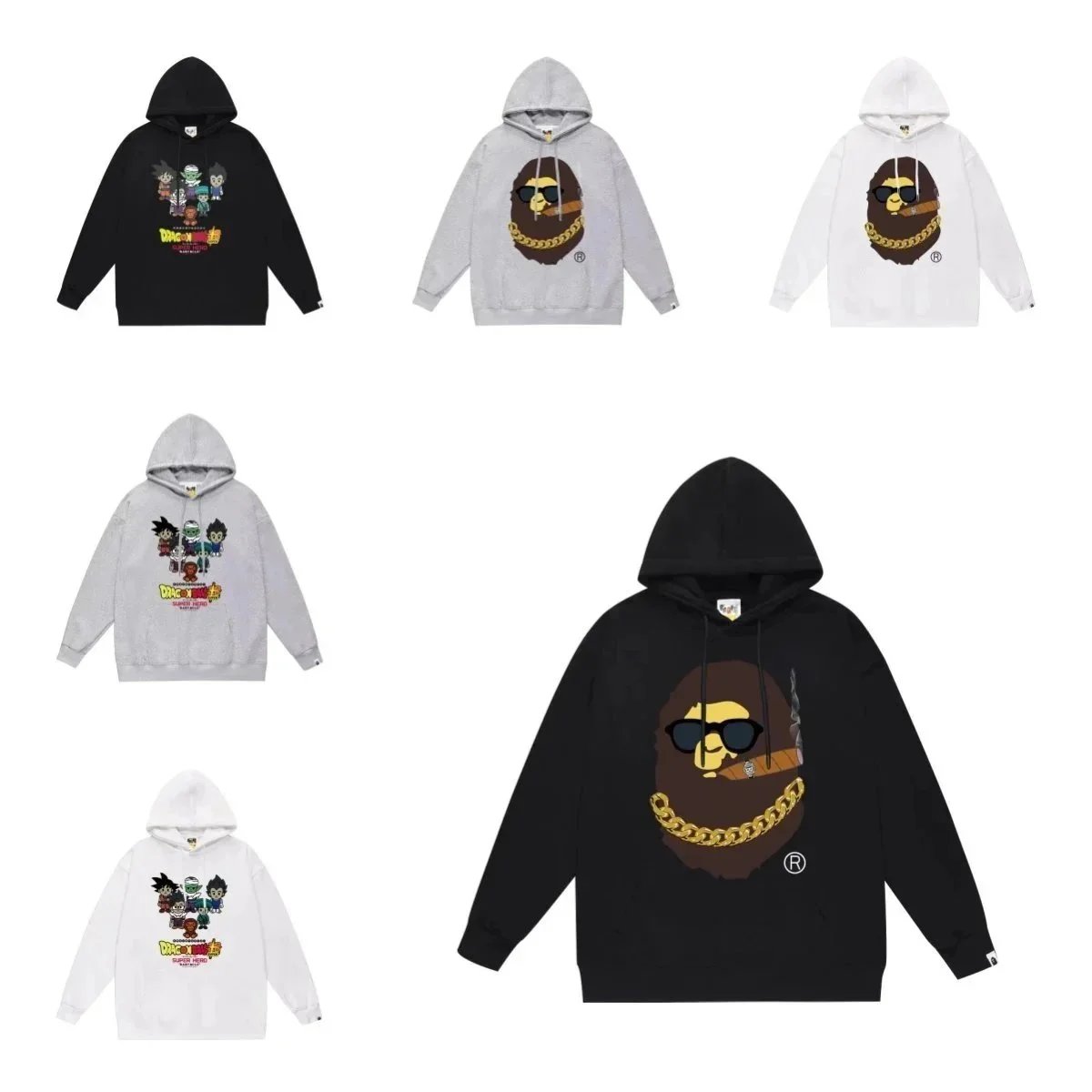 A Bathing Ape x Dragon Ball Hoodie Collection