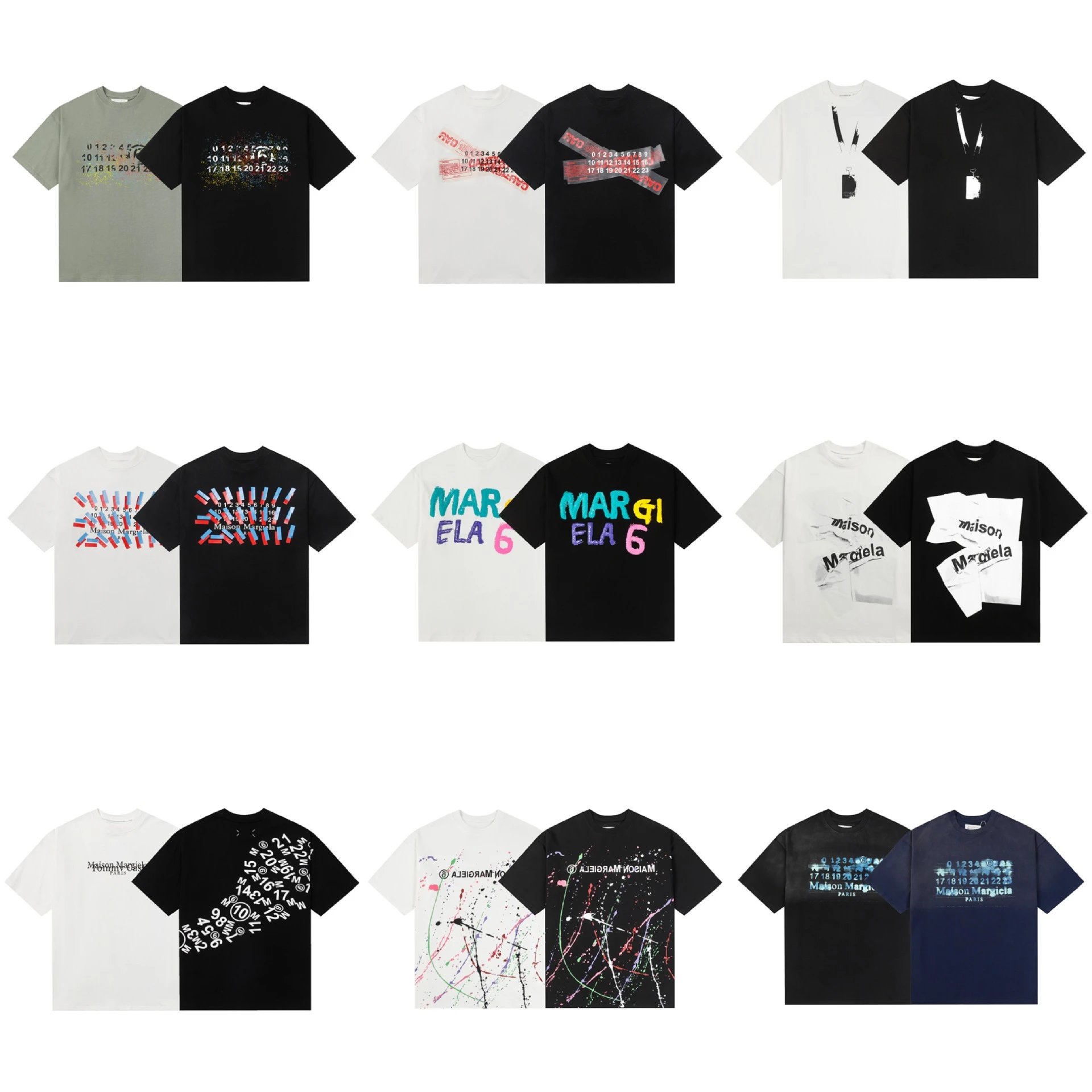 Maison Margiela Graphic T-Shirts for Men and Women