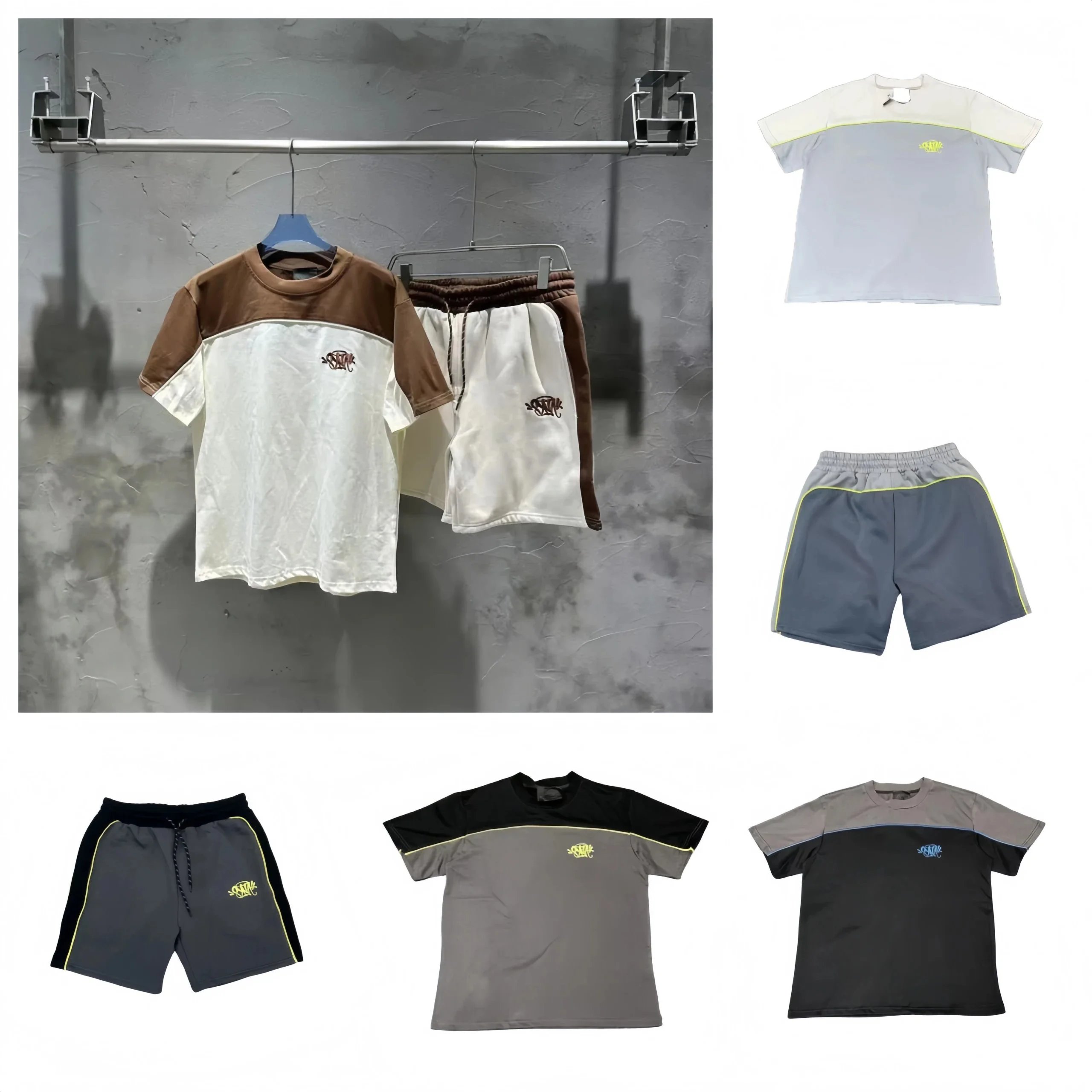 SSTC Men's Sportswear Set T-Shirt and Shorts for Casual Wear