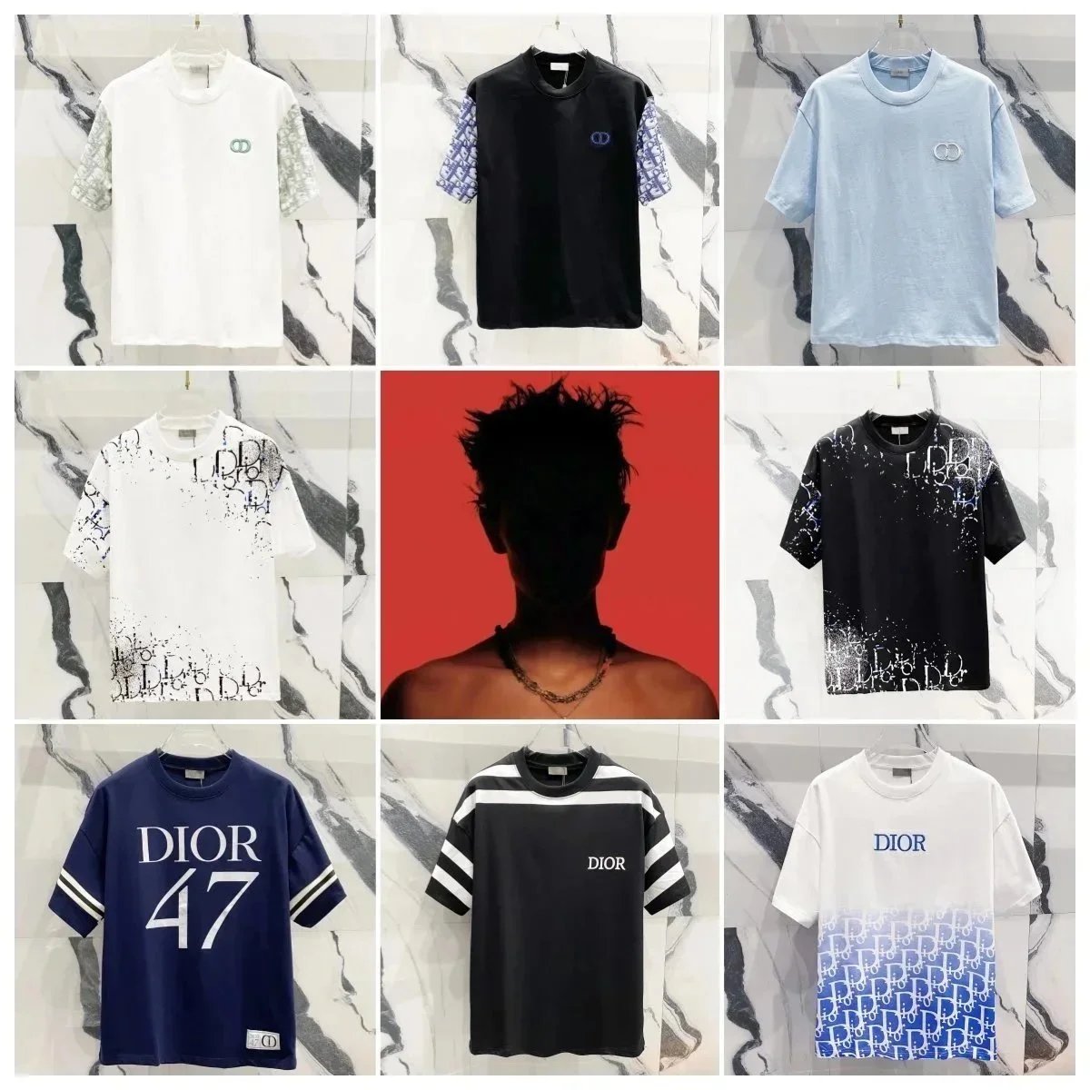 Dior Men's T-Shirts Collection | Luxury Fashion Tees