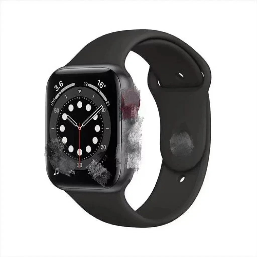 Apple Watch Series 8 Smartwatch with Black Sport Band