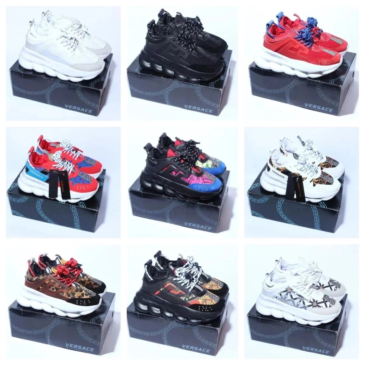 Versace Cloud 9 Sneakers for Men and Women - Fashionable Athletic Shoes
