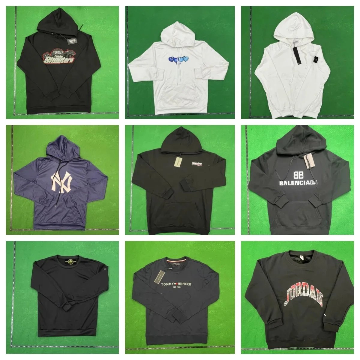 Balenciaga 8B Logo Hoodie Men's Fashion Sweatshirt