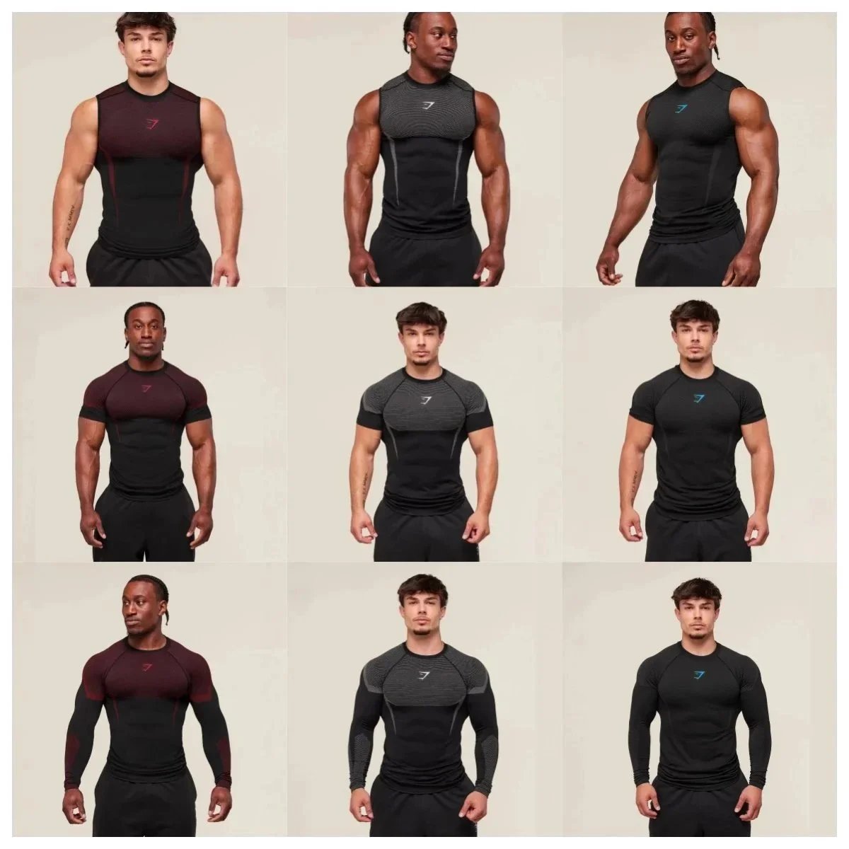 Men's Compression Shirts for Workout and Training
