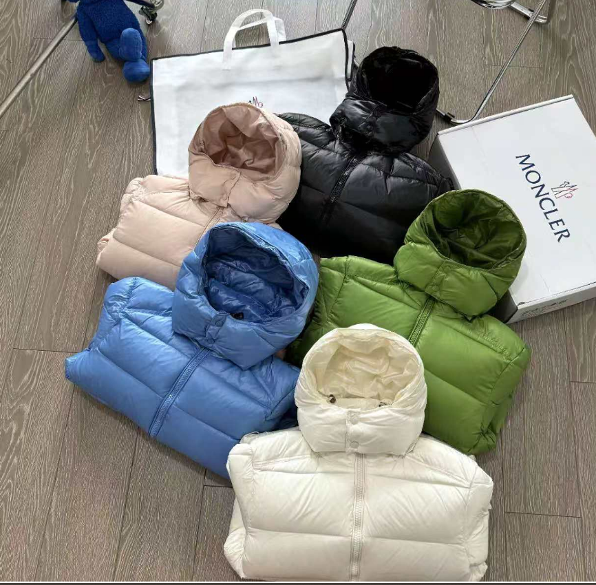 Moncler Down Jacket for Women - Lightweight Puffer Coat in Multiple Colors