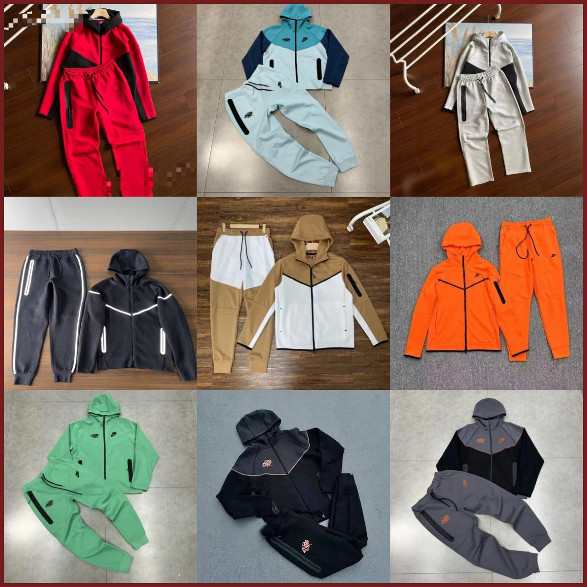 Nike Sportswear Tracksuit Set for Men and Women