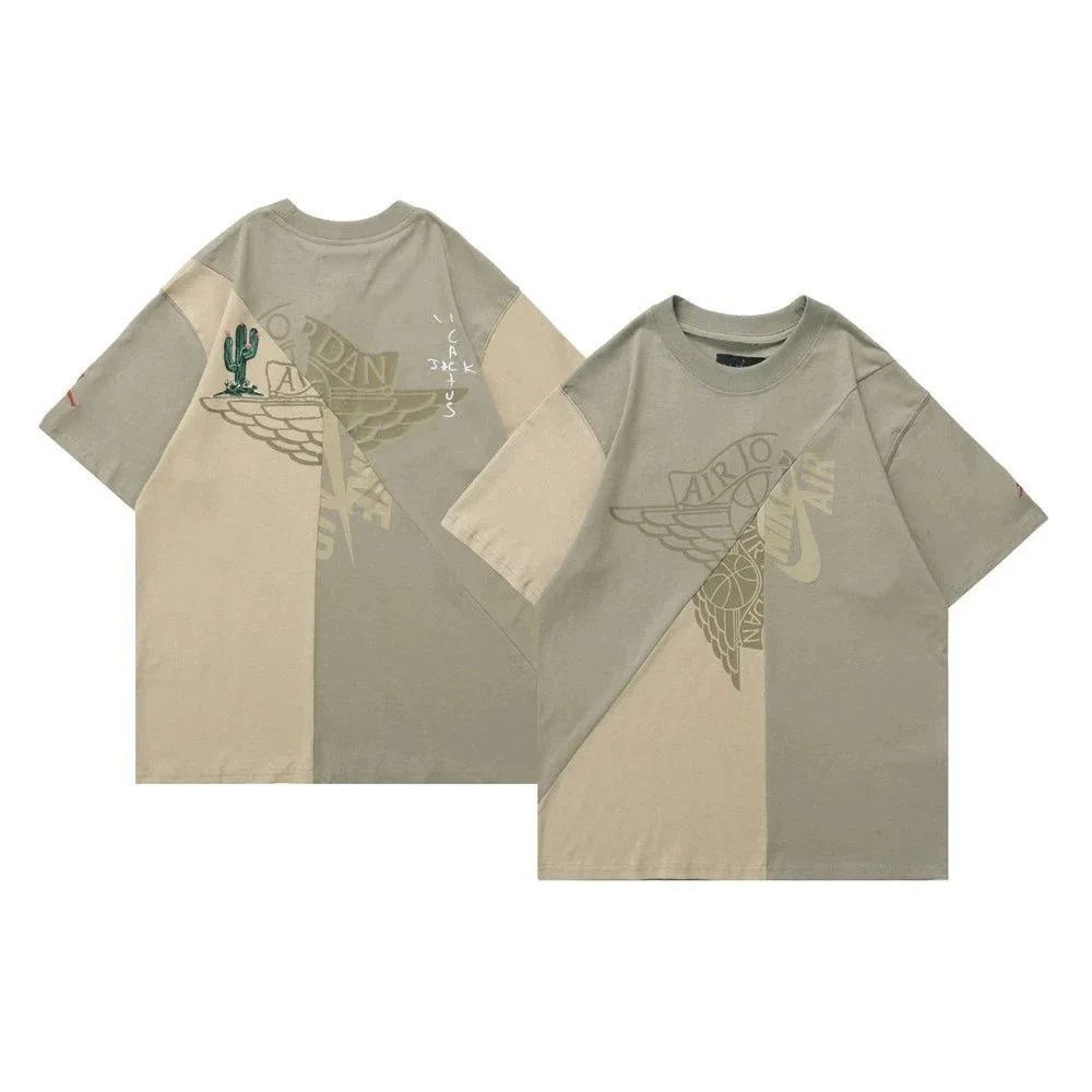 Nike Air Jordan Wings Cactus T-Shirt Men's Oversized Tee